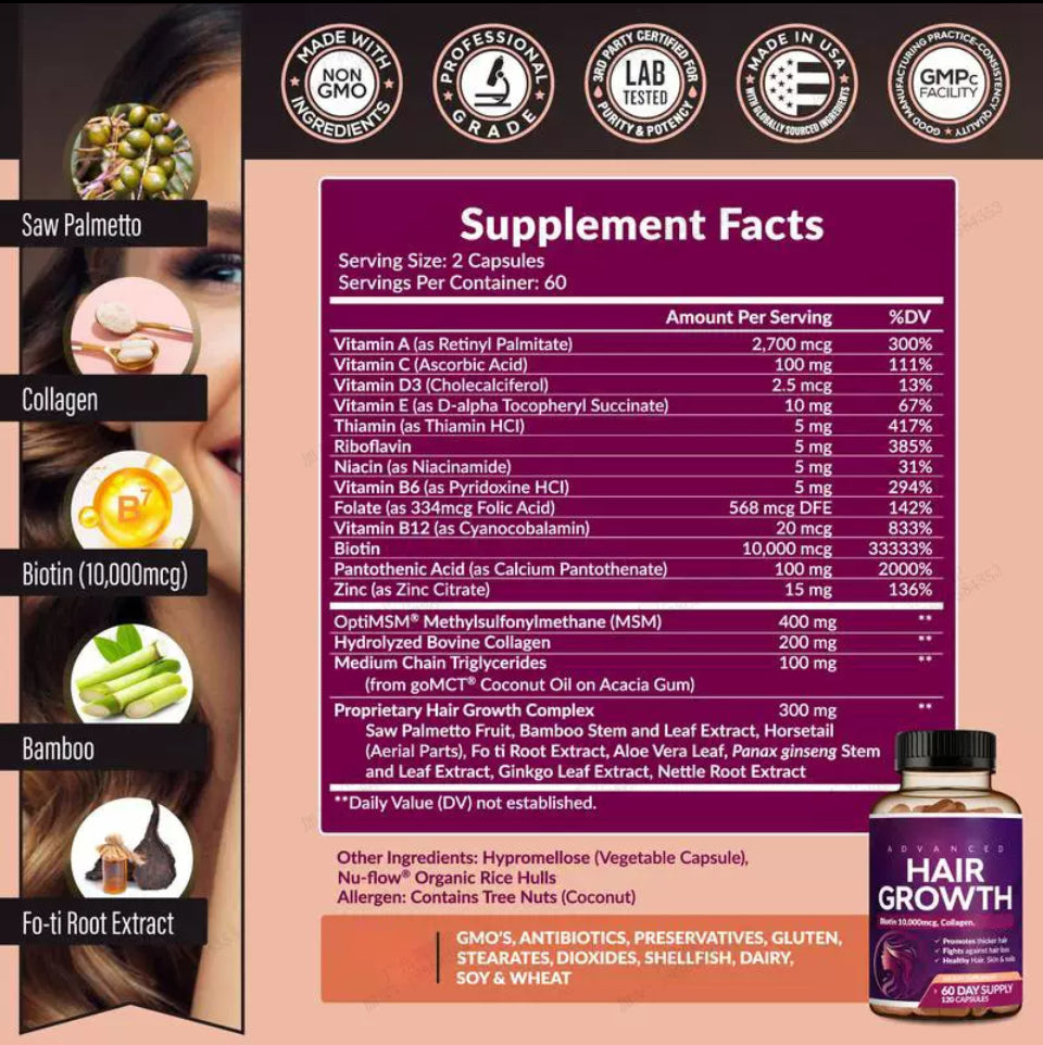 Crafted™ Hair Growth Vitamins