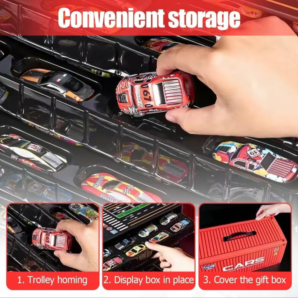 48-Piece Alloy Car Set