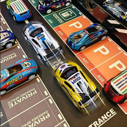 48-Piece Alloy Car Set