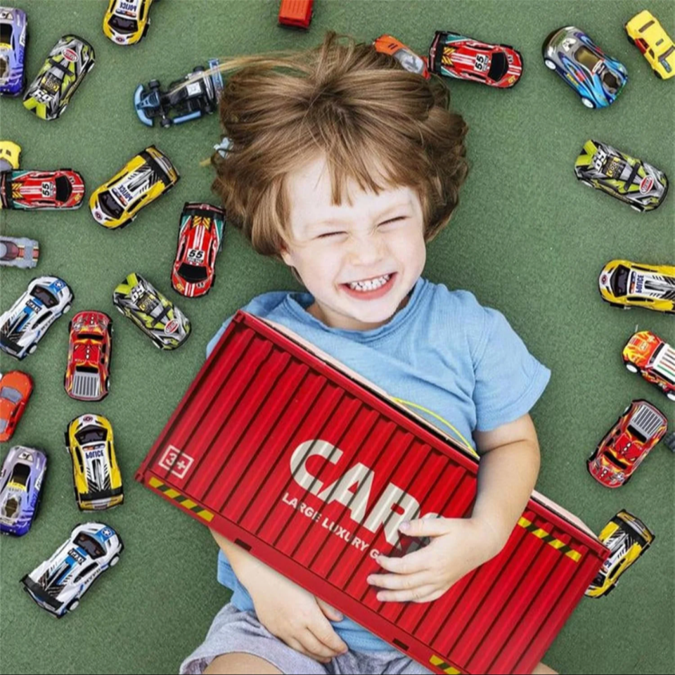 48-Piece Alloy Car Set