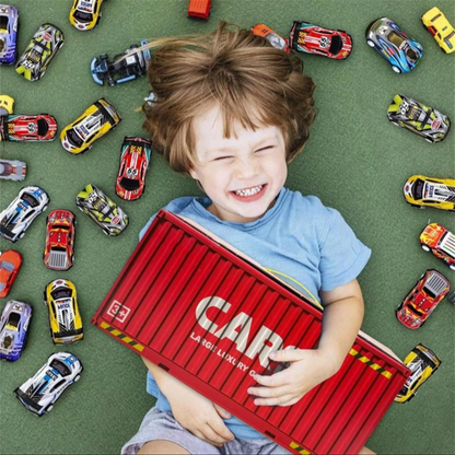 48-Piece Alloy Car Set